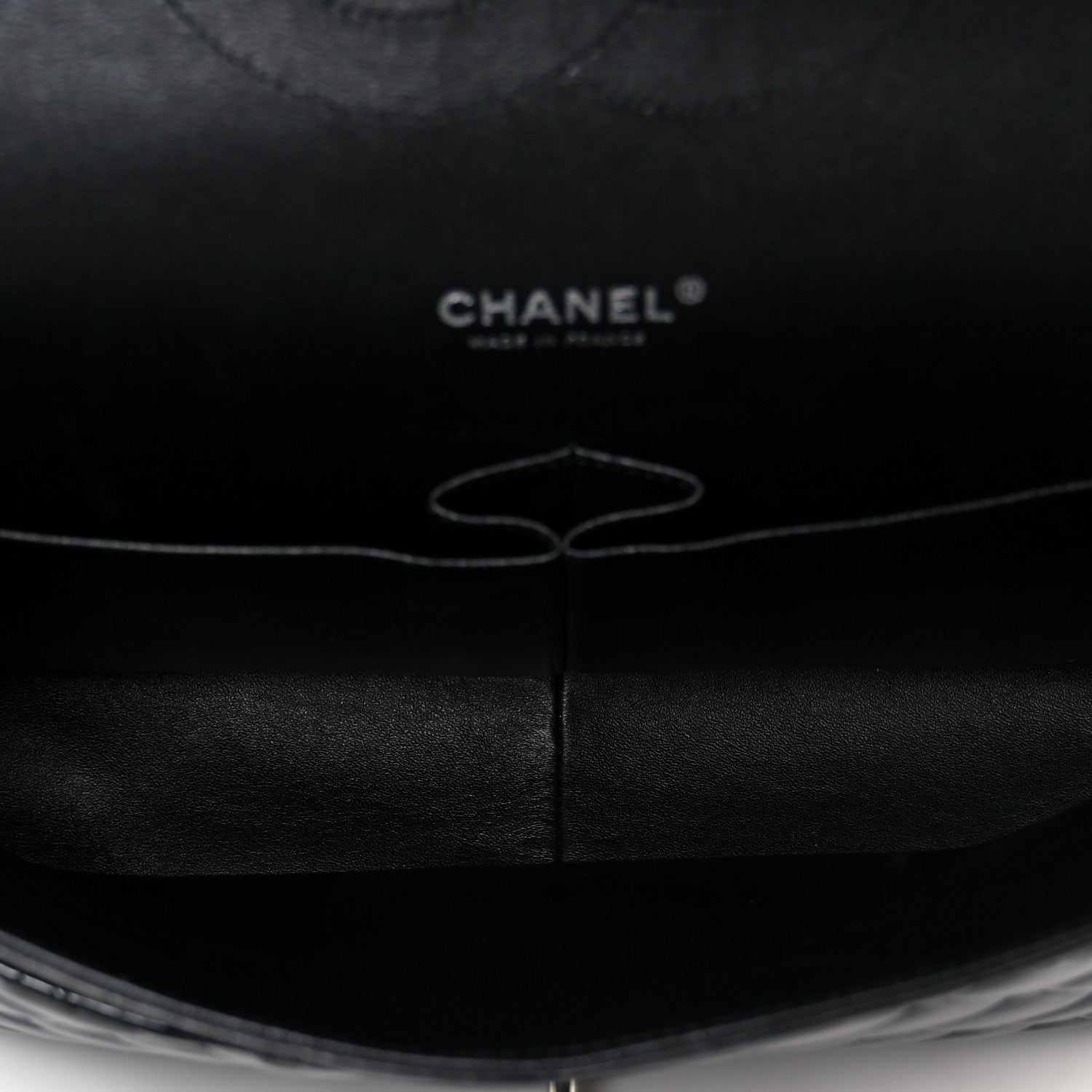 Chanel Patent Quilted Maxi Double Flap Black 5 of 11