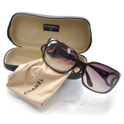 Chanel CC Sunglasses 6014 Brown 6 of 6