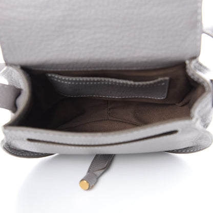 Chloe Calfskin Mini Marcie Round Crossbody Bag Cashmere Grey 5 of 10
