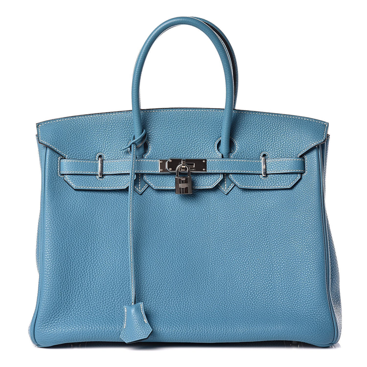 Hermes Togo Birkin 35 Blue Jean 1 of 32