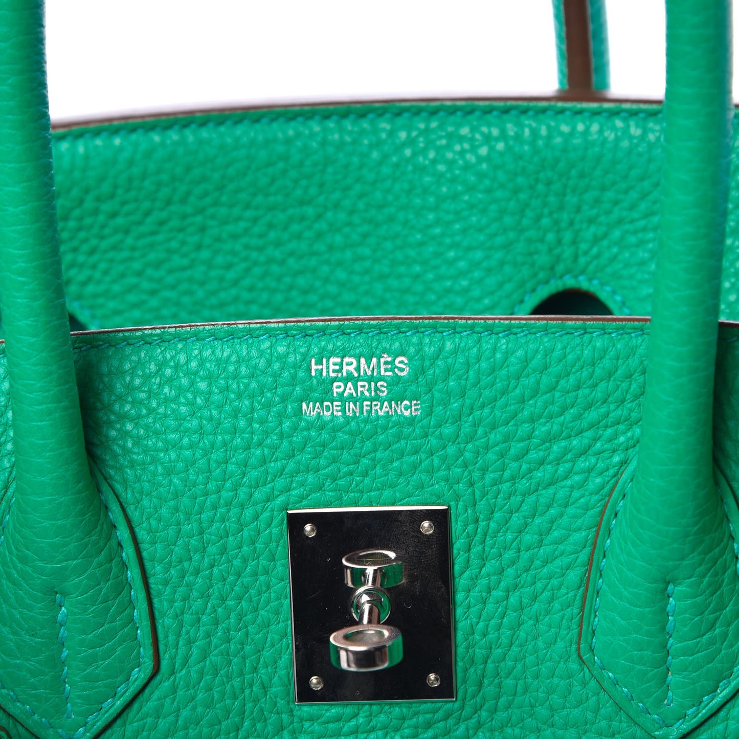 Taurillon Clemence Birkin 35 Menthe