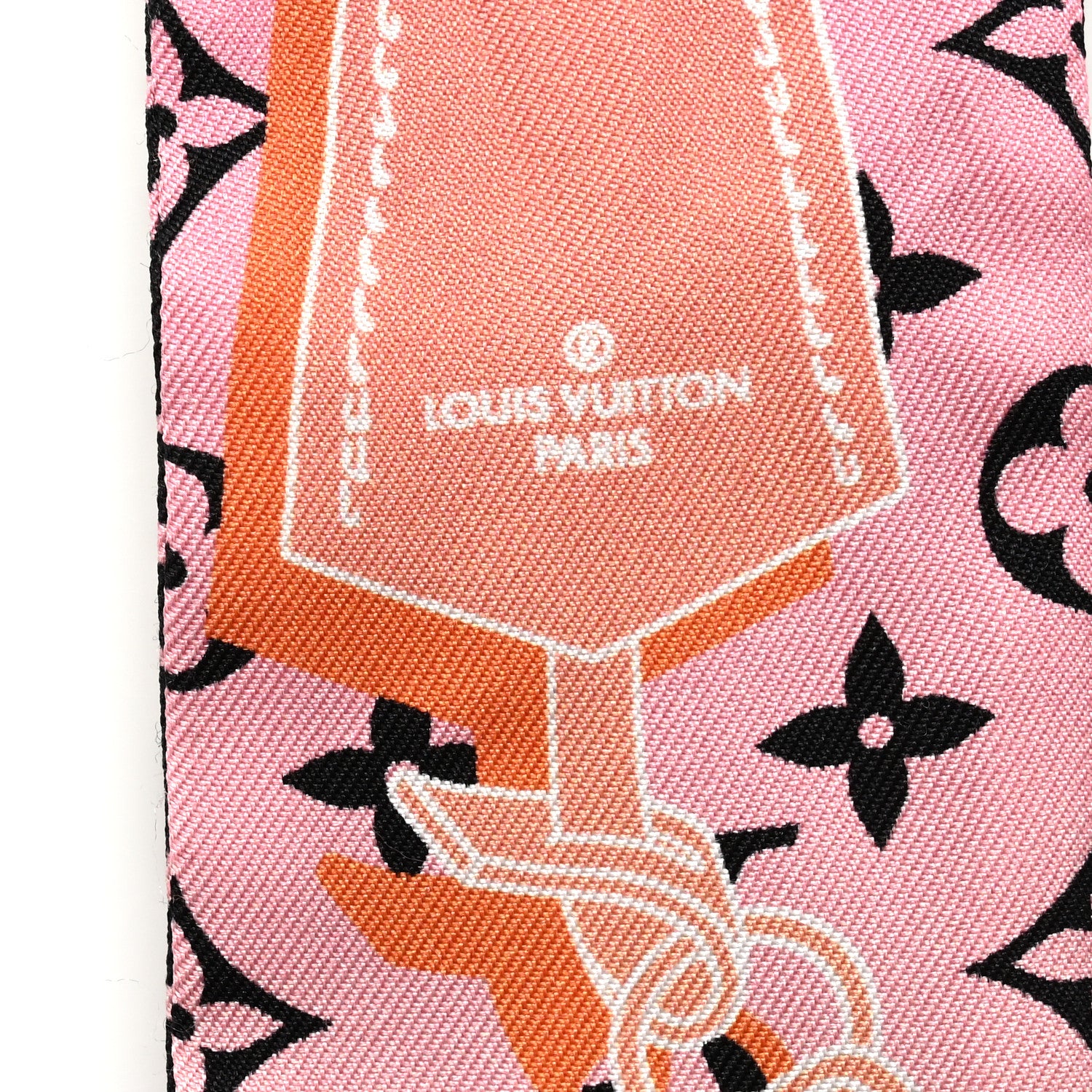 Louis Vuitton Silk Monogram Rising Confidential BB Bandeau Beige 3 of 5
