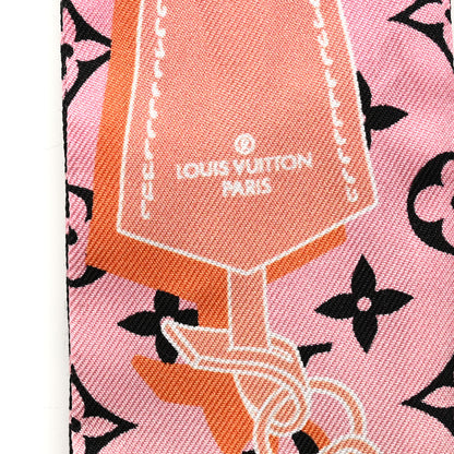 Louis Vuitton Silk Monogram Rising Confidential BB Bandeau Beige 3 of 5