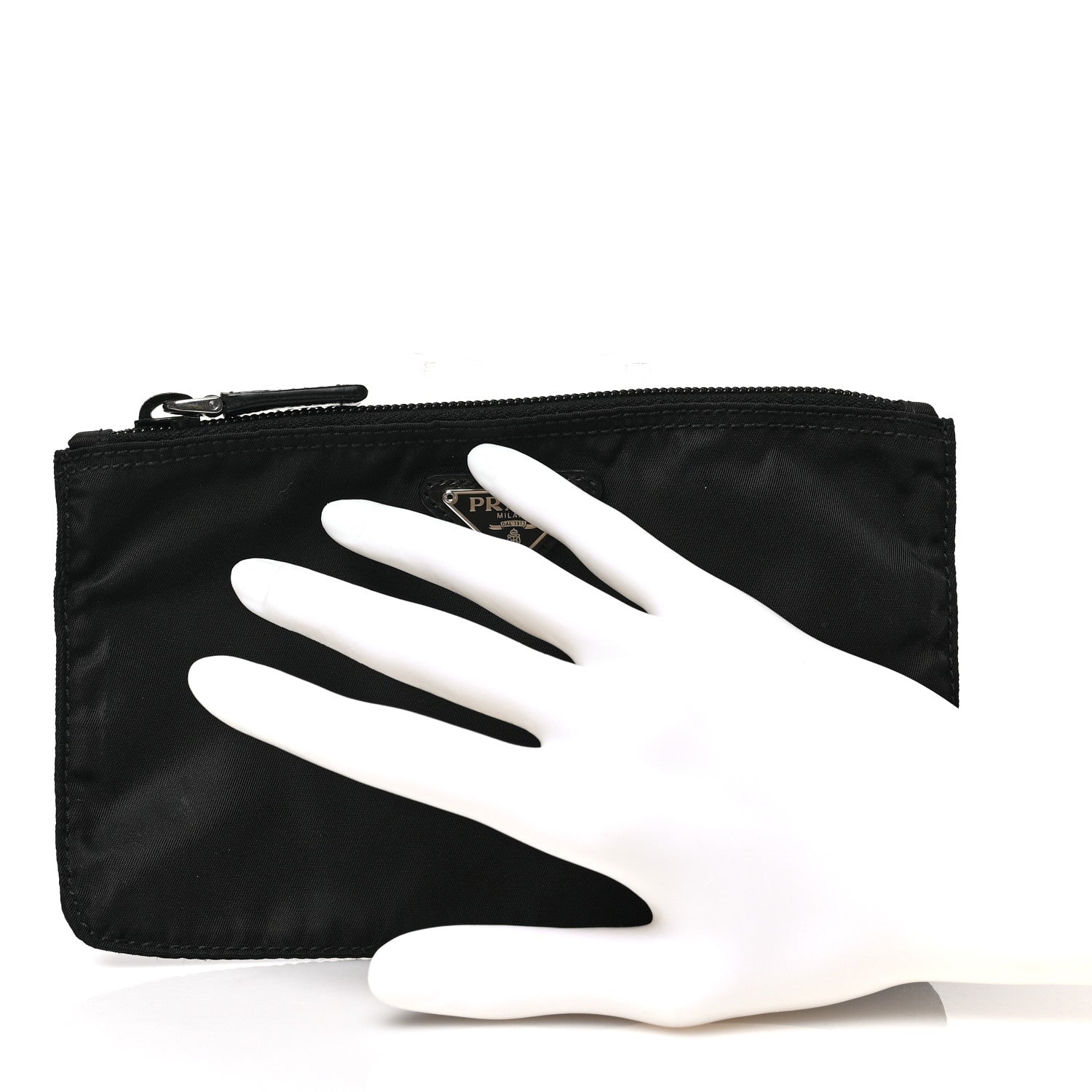 Prada Nylon Tessuto Cosmetic Pouch Black 2 of 6