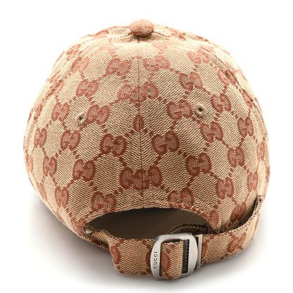 Gucci X MLB Monogram NY Yankees Baseball Hat 57-61 Beige Ruggine 5 of 11