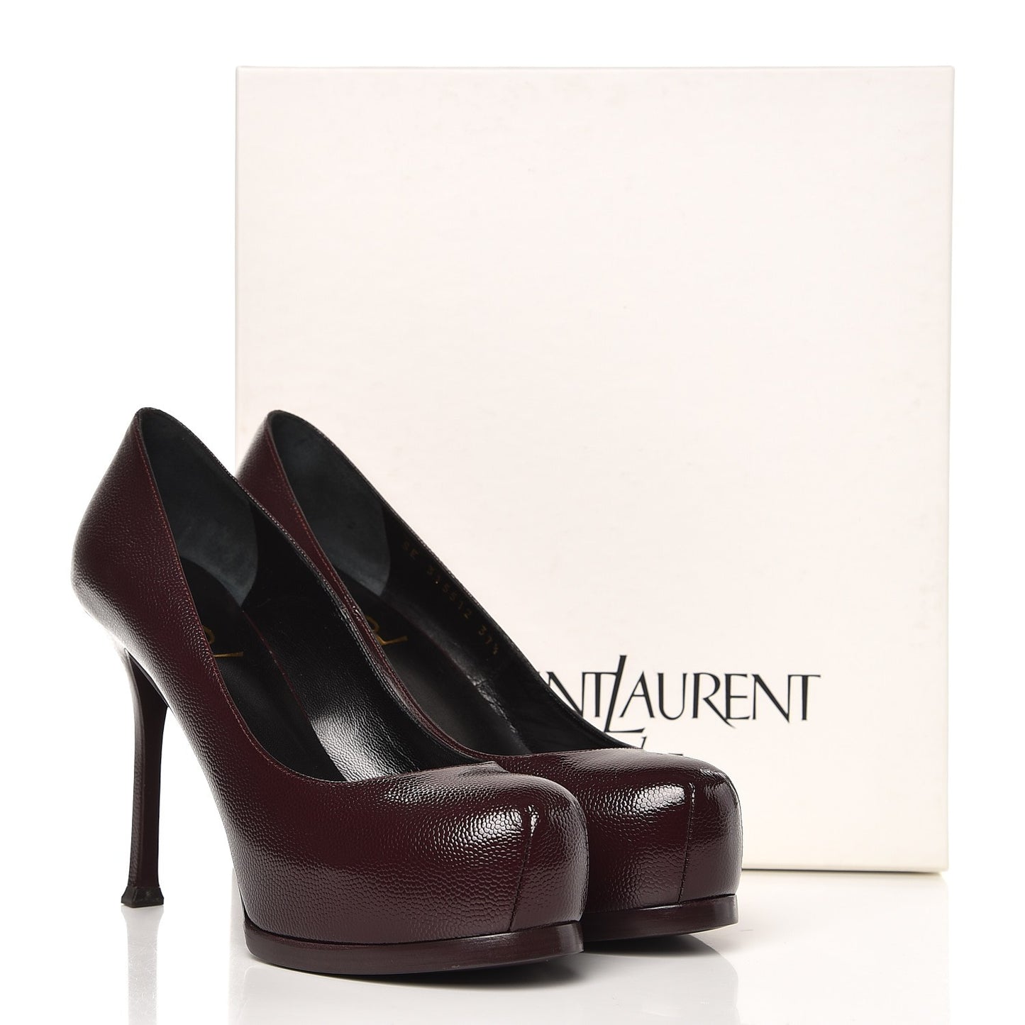 Vernigolf Tribtoo 80 Platform Pumps 37.5 Cordovan