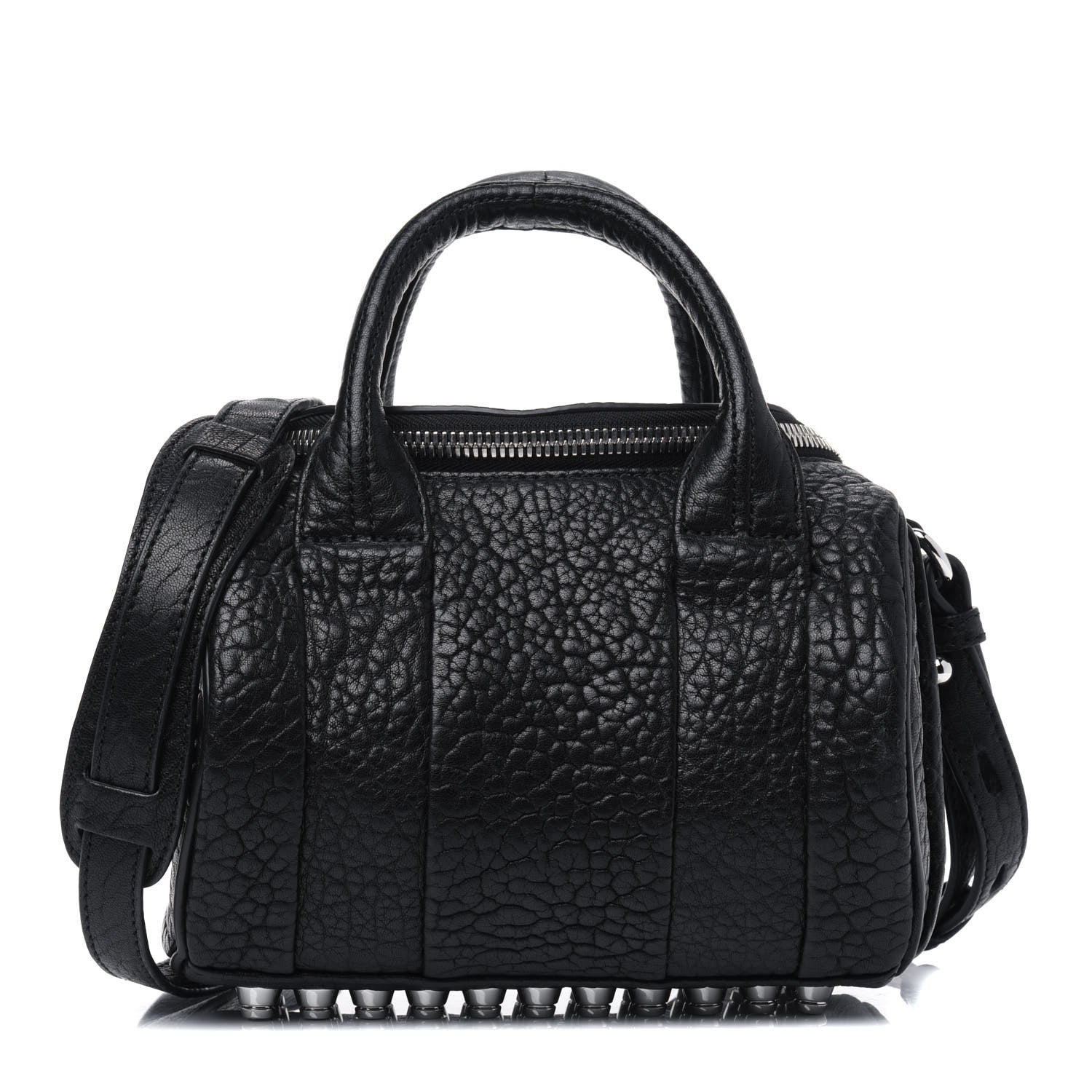 Alexander Wang Pebbled Lambskin Mini Rockie Black Rhodium Hardware 1 of 5