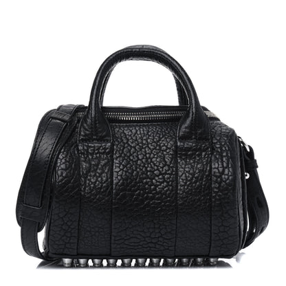 Alexander Wang Pebbled Lambskin Mini Rockie Black Rhodium Hardware 1 of 5