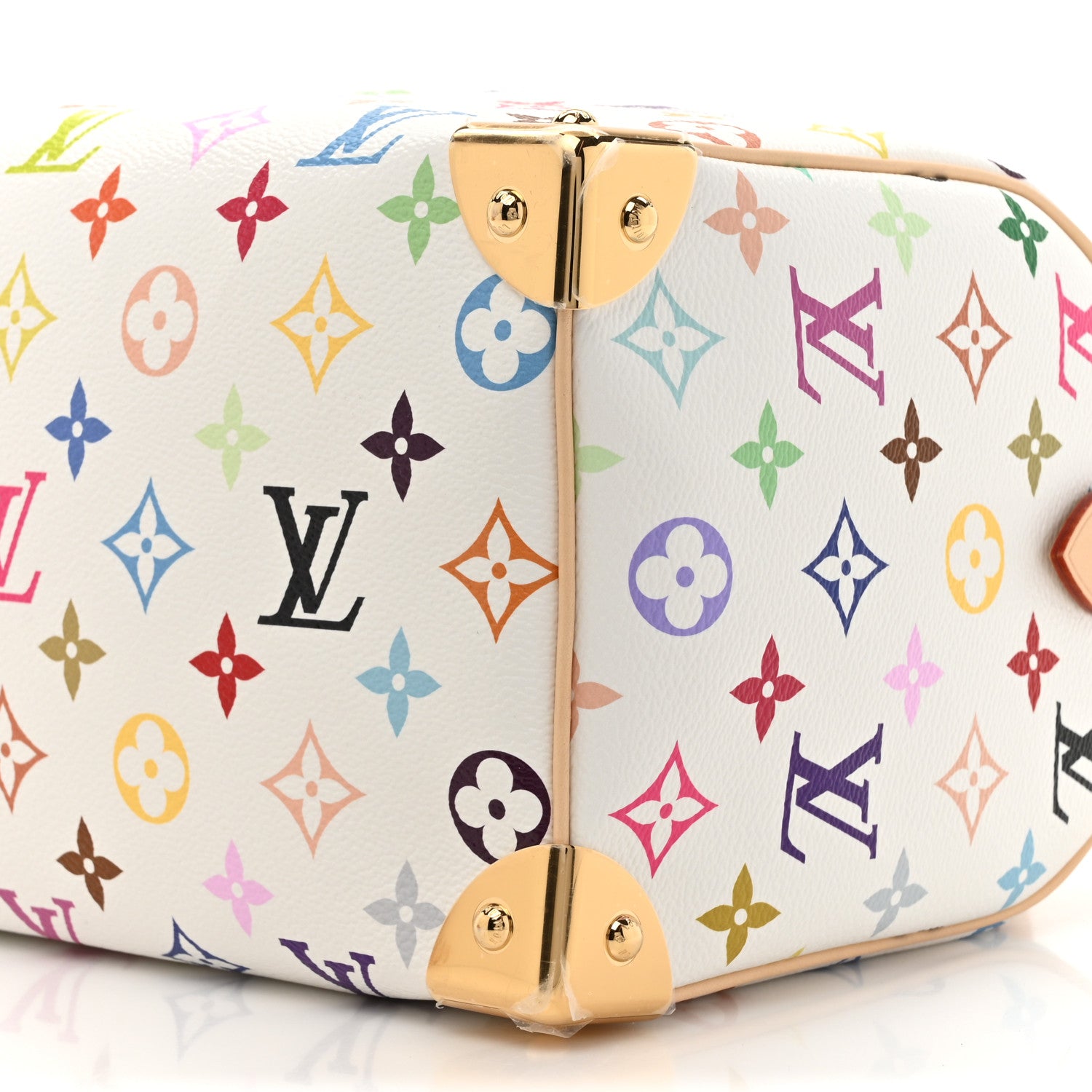 Louis Vuitton LV X TM Monogram Multicolor Speedy Bandouliere 25 White 7 of 8