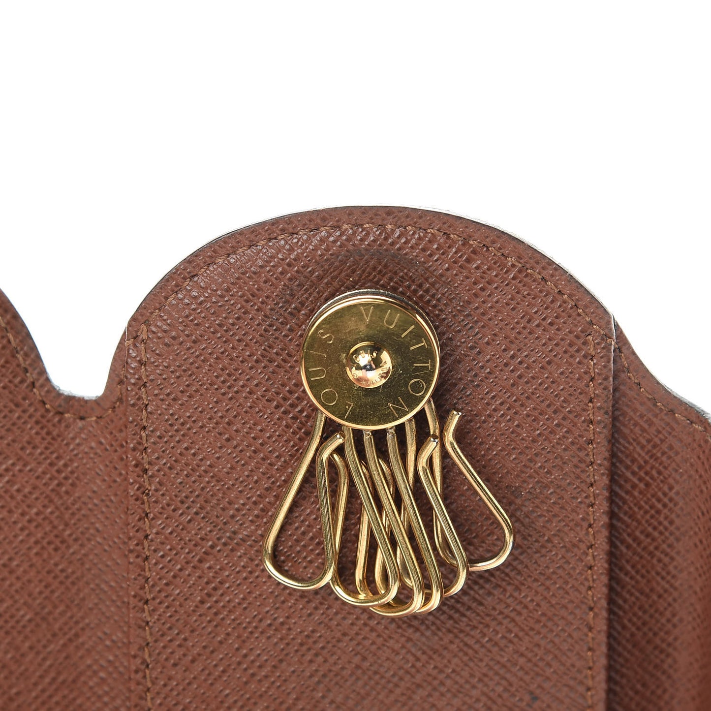 Monogram Round Key Holder GM