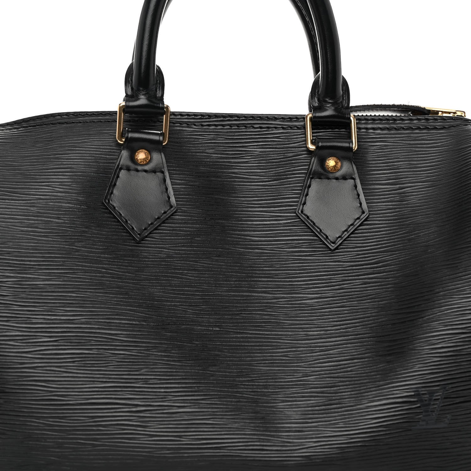 Louis Vuitton Epi Speedy 25 Black 7 of 11