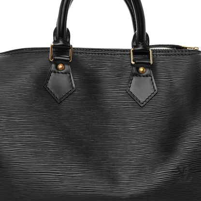 Louis Vuitton Epi Speedy 25 Black 7 of 11