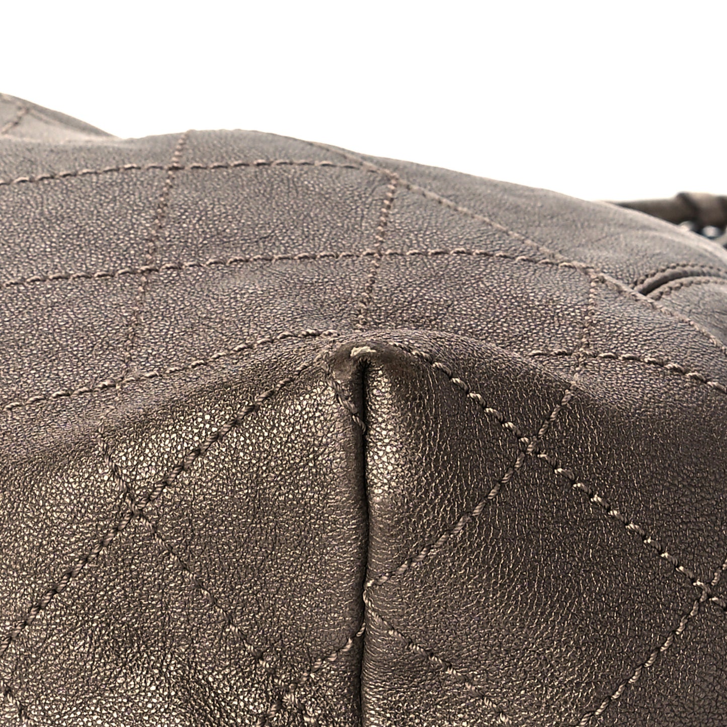 Metallic Calfskin Baby Coco Cabas Bronze