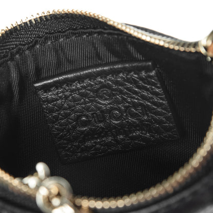 Gucci Pebbled Calfskin Soho Key Case Black 6 of 7