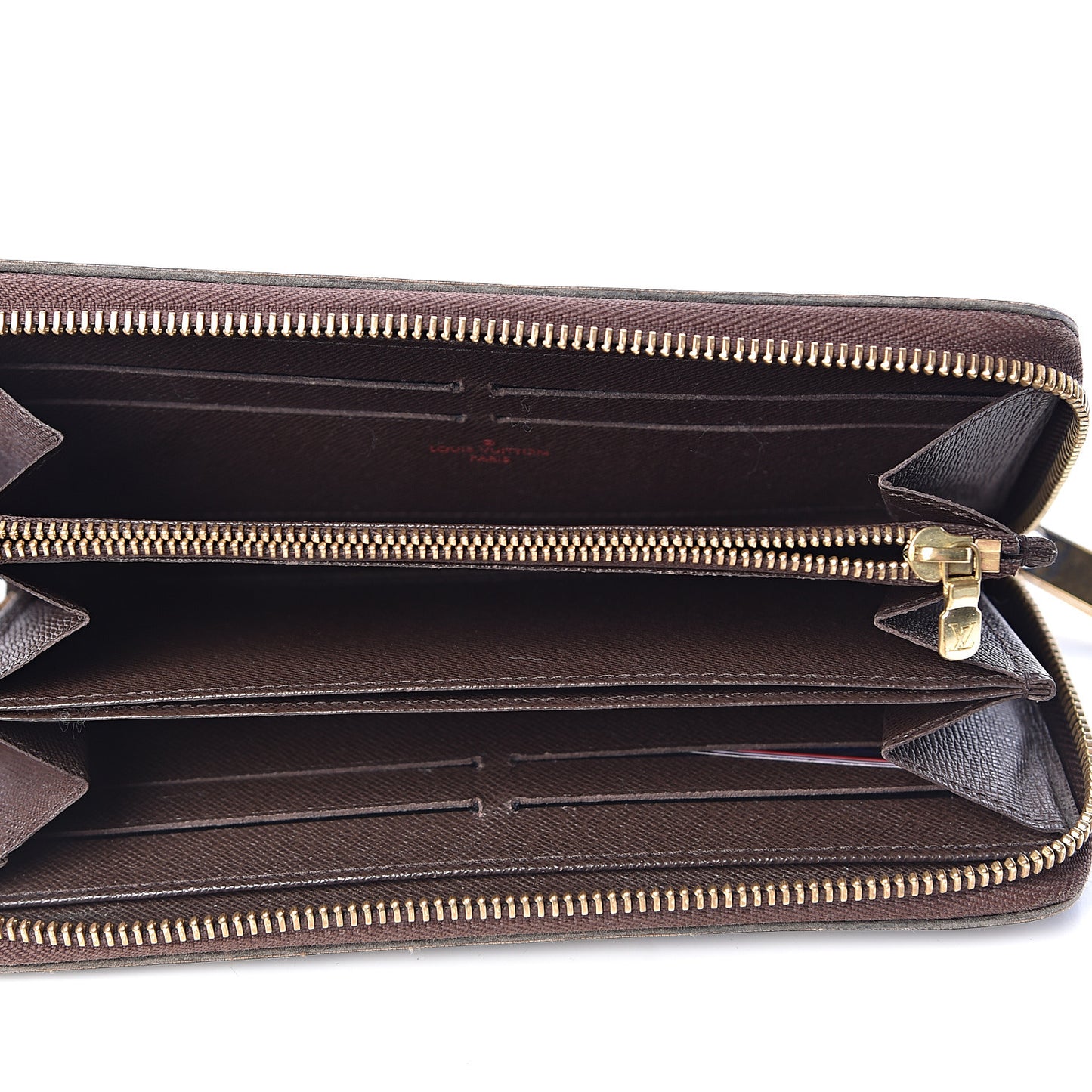 Damier Ebene Zippy Wallet
