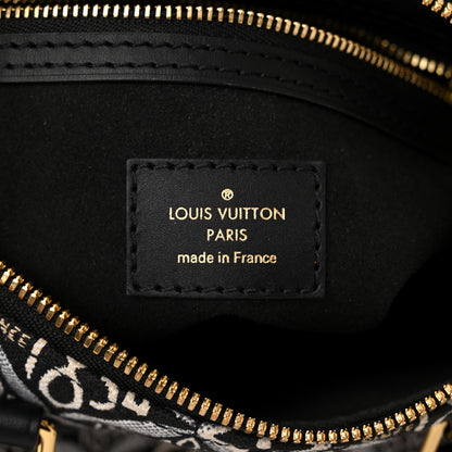 Louis Vuitton Jacquard Since 1854 Speedy Bandouliere 25 Black 6 of 10