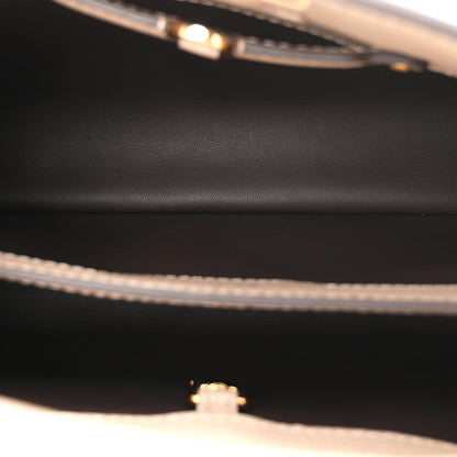 Louis Vuitton Taurillon Capucines BB Galet 5 of 9