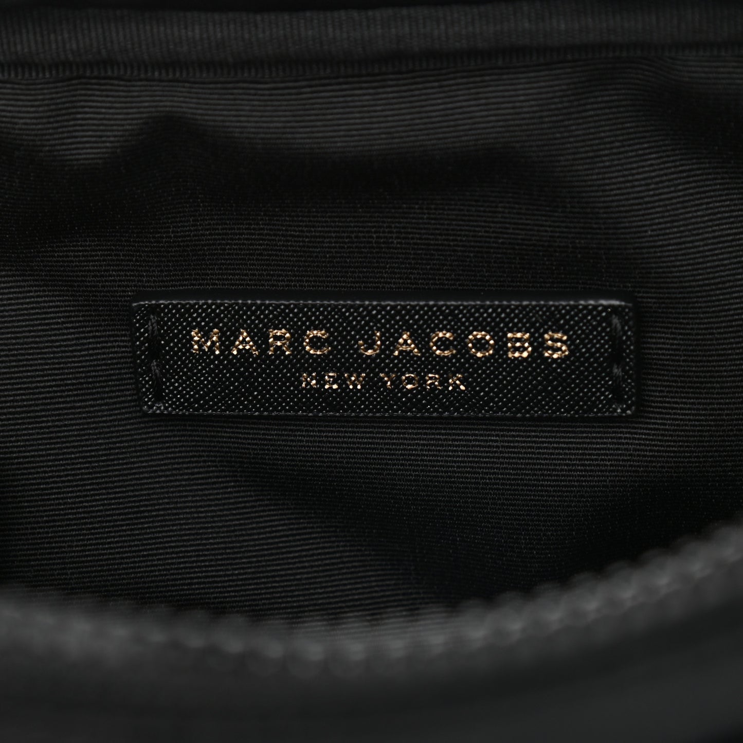 Nylon Logo Belt Bag Black