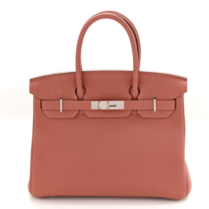 Hermes Togo Birkin 30 Rose Thé 1 of 15