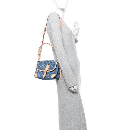 Louis Vuitton Monogram Denim Diane Blue 2 of 11