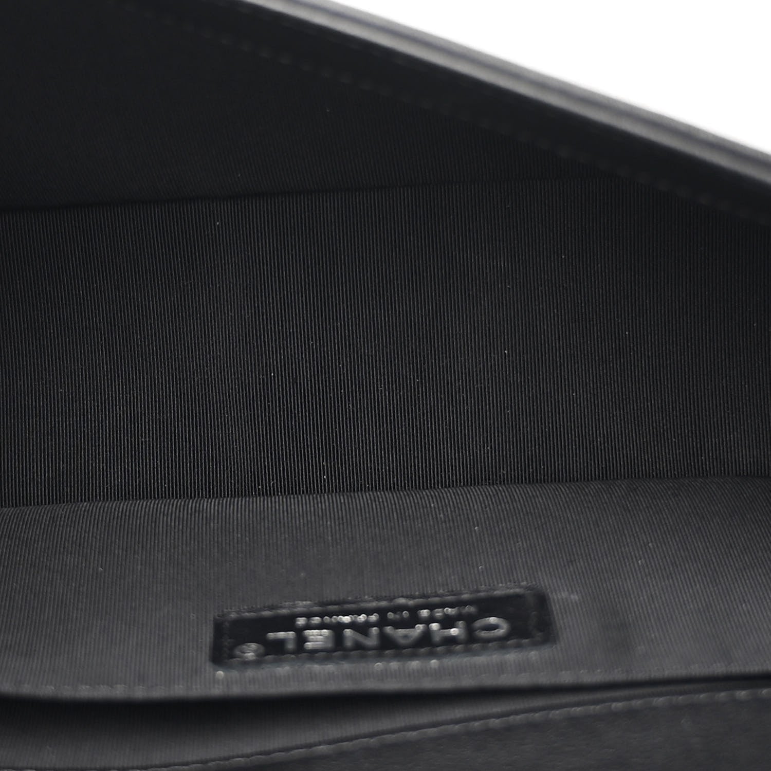 Chanel Calfskin Quilted Medium Boy Flap So Black 4 of 10