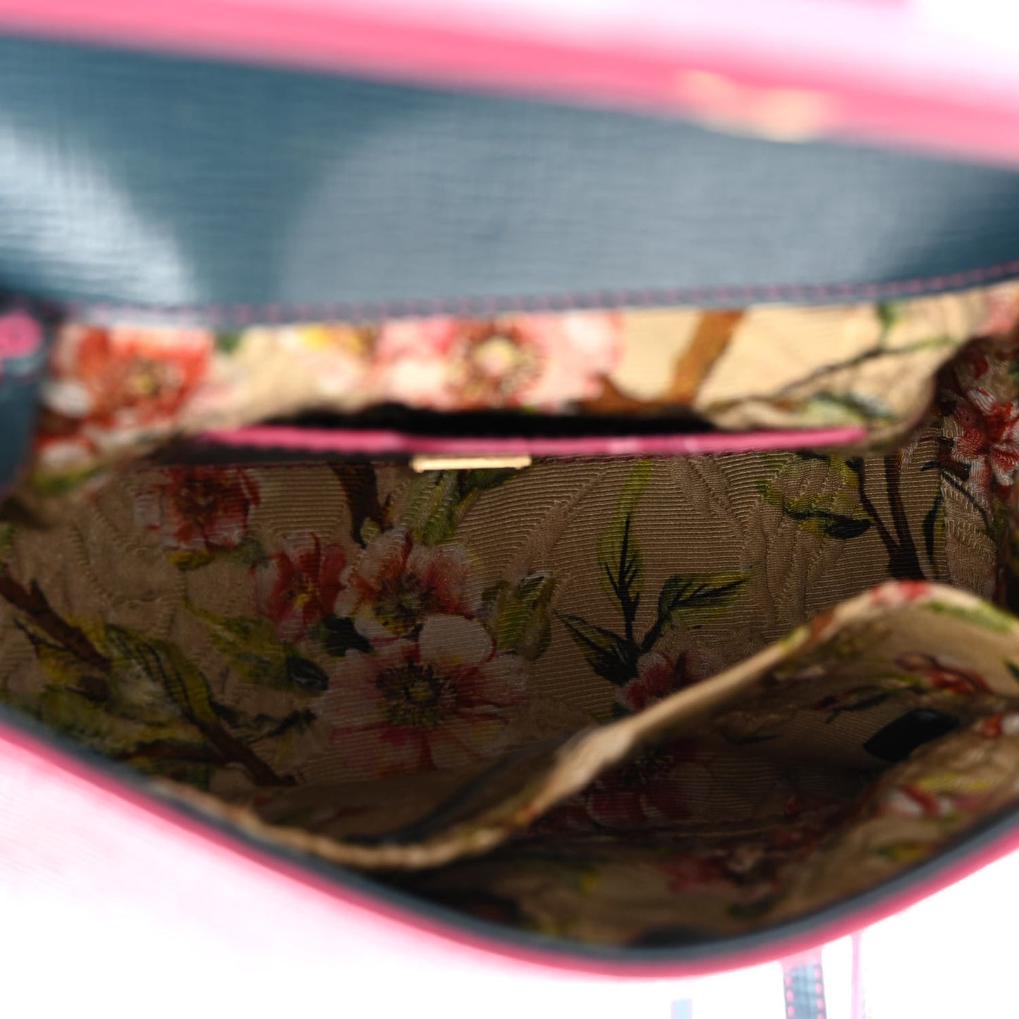 Dauphine Small Tricolor Miss Sicily Satchel Pink