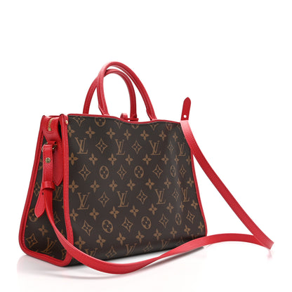 Louis Vuitton Monogram Popincourt PM Red 3 of 8