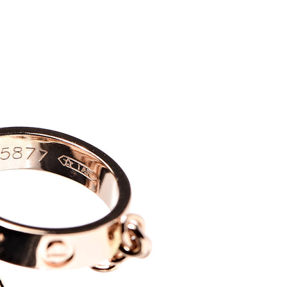 Cartier 18K Pink Gold Interlocking LOVE Bracelet 7 of 9