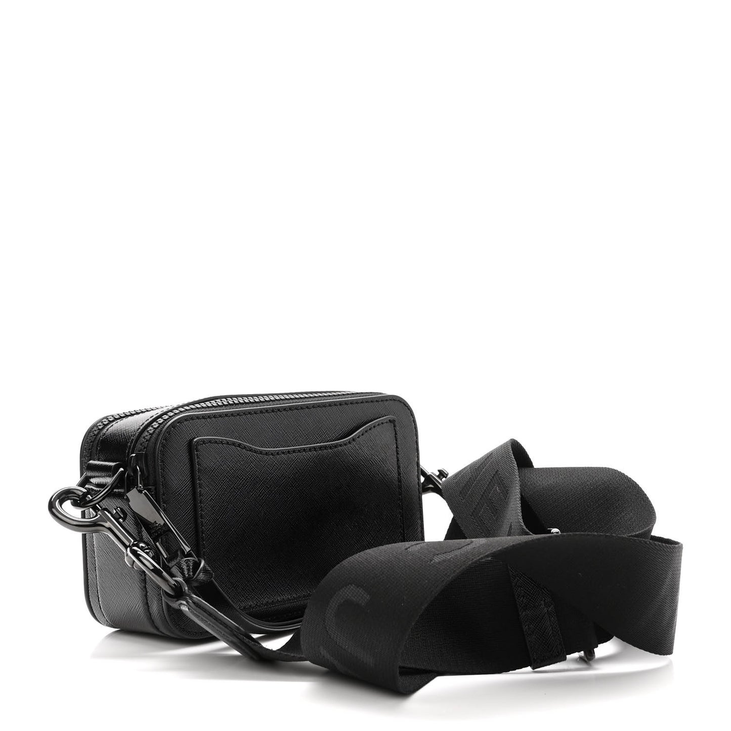 Saffiano Snapshot Camera Bag Black
