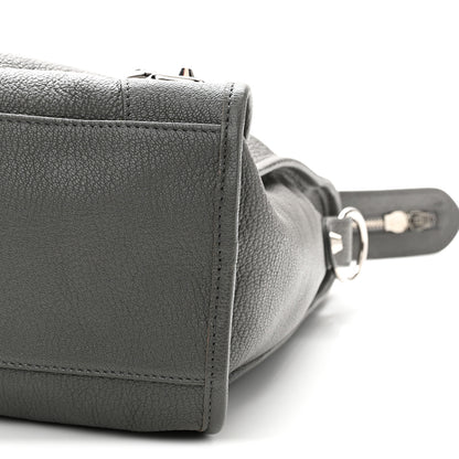 Balenciaga Chevre Silver Metallic Edge Hardware City Gris Acier 11 of 11