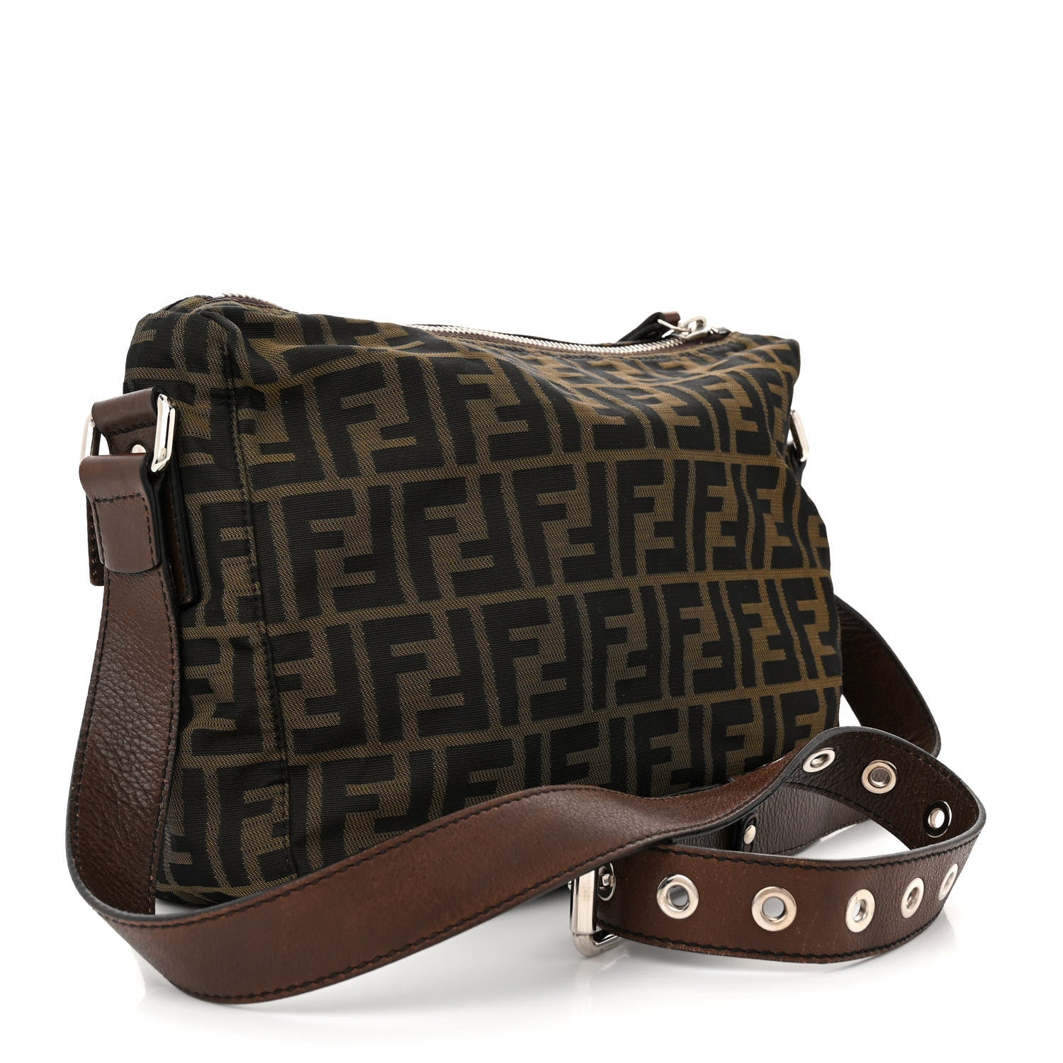 Fendi Zucca Crossbody Bag Tobacco Moro 2 of 12