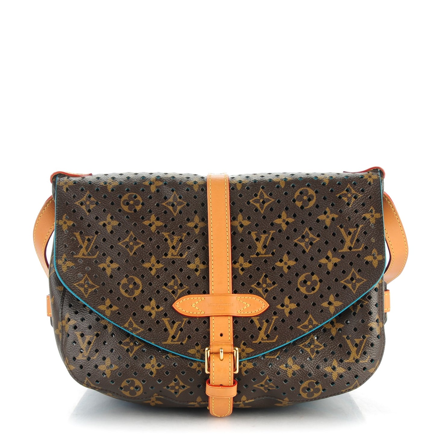 Monogram SC Flore Saumur Teal
