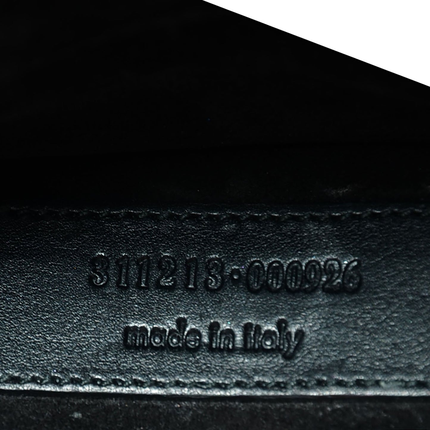 Calfskin Classic Y Clutch Black
