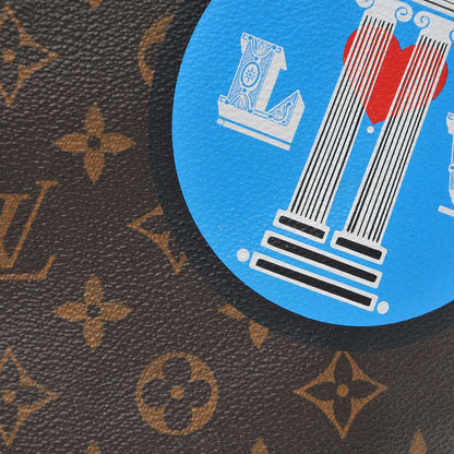 Louis Vuitton Monogram World Tour Neverfull MM 11 of 12