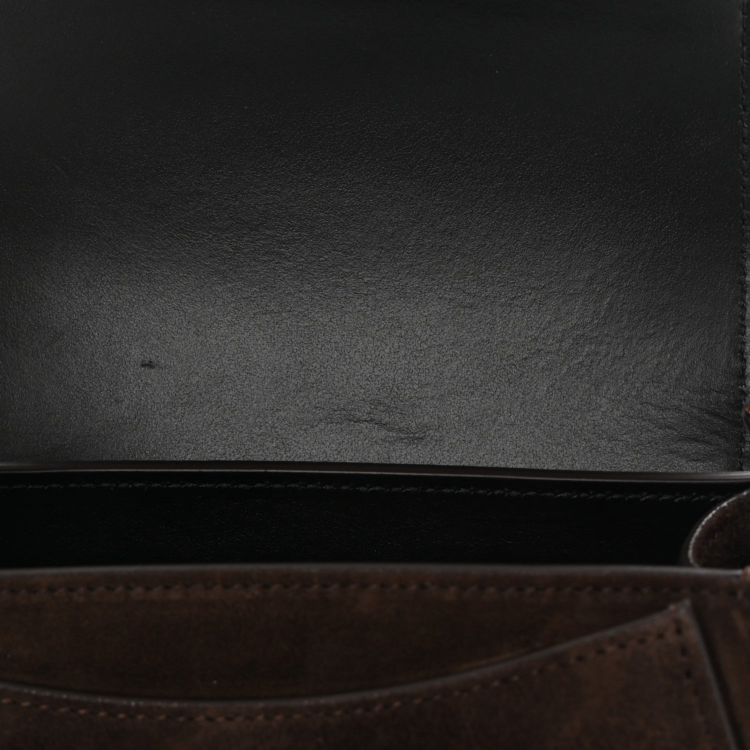 Chloe Calfskin Suede Small Tess Bag Chocolate Brown 13 of 14