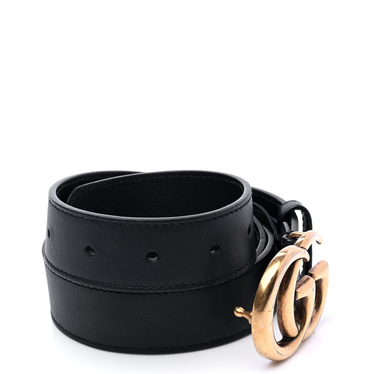 Moon Calfskin Double G 30mm Belt 90 36 Blue