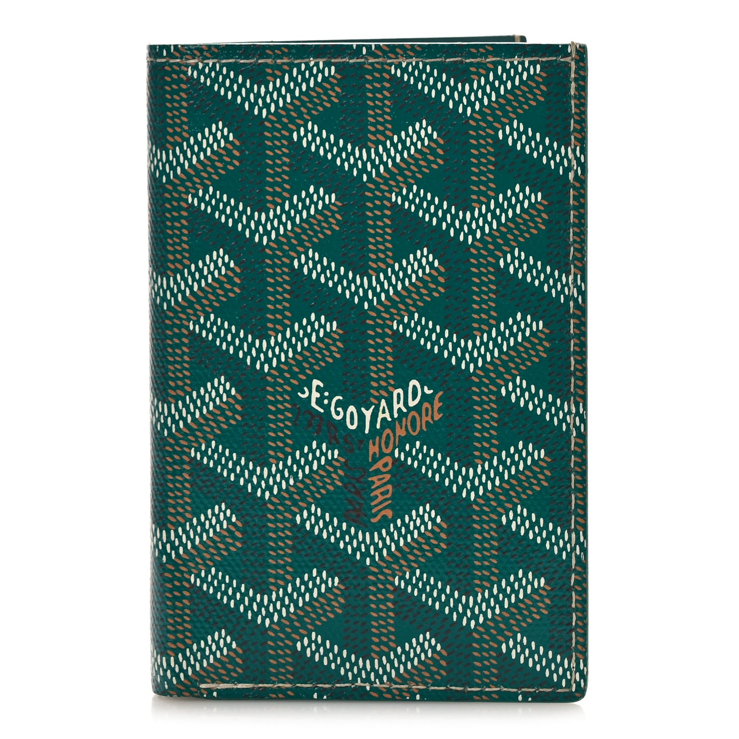 Goyardine Saint Pierre Card Holder Green