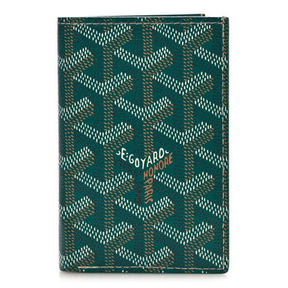 Goyard Goyardine Saint Pierre Card Holder Green 1 of 7