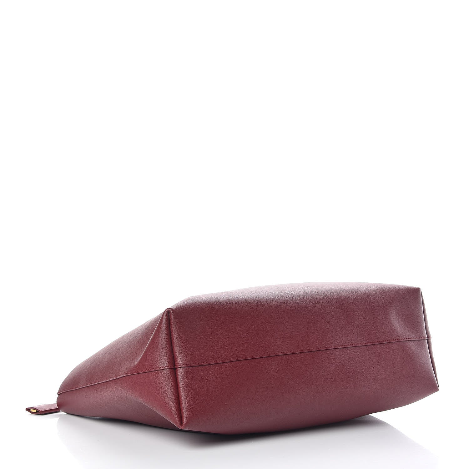 Saint Laurent Calfskin Large Shopping Tote Bordeaux 5 of 13
