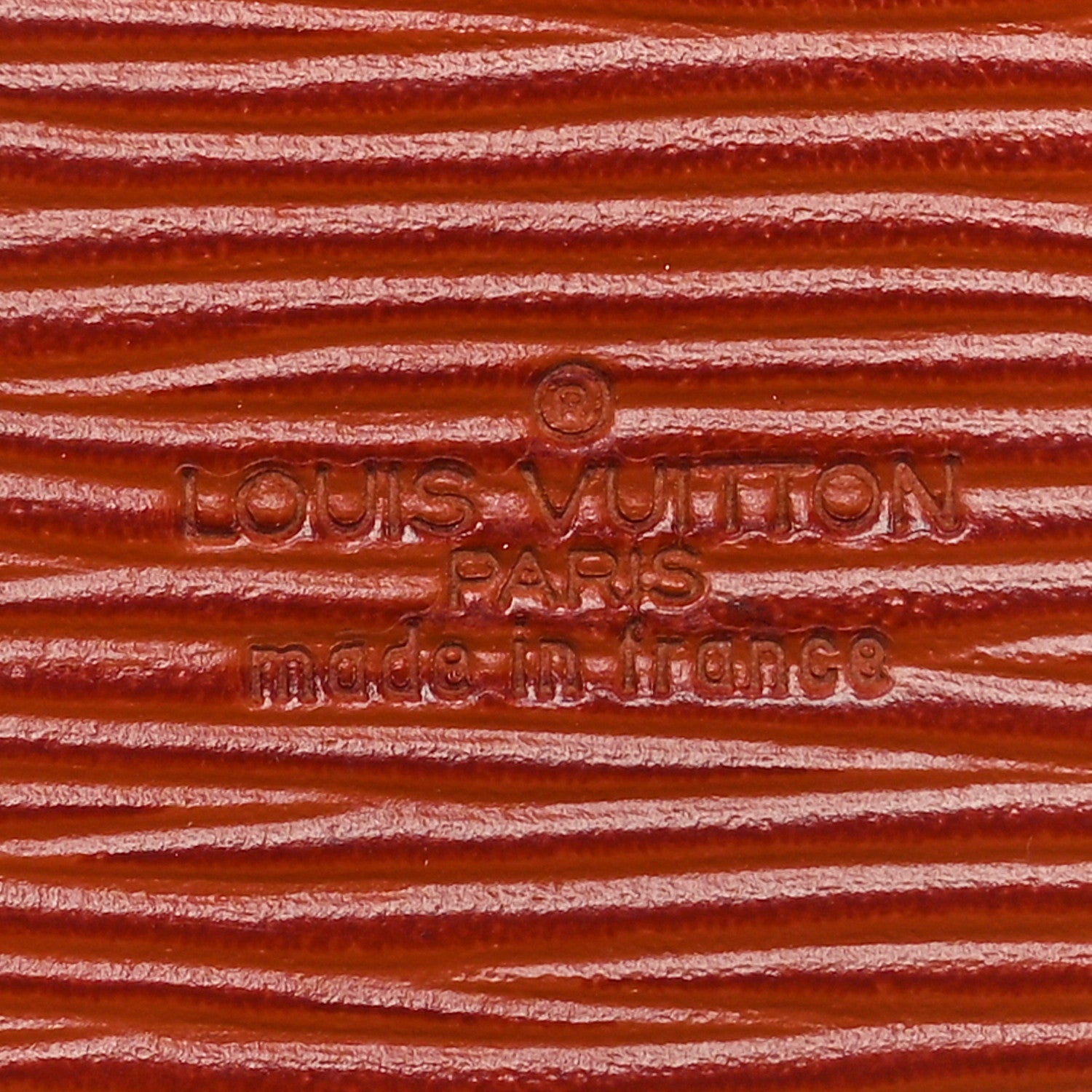 Louis Vuitton Epi Luggage Tag and Loop Set Fawn 4 of 7
