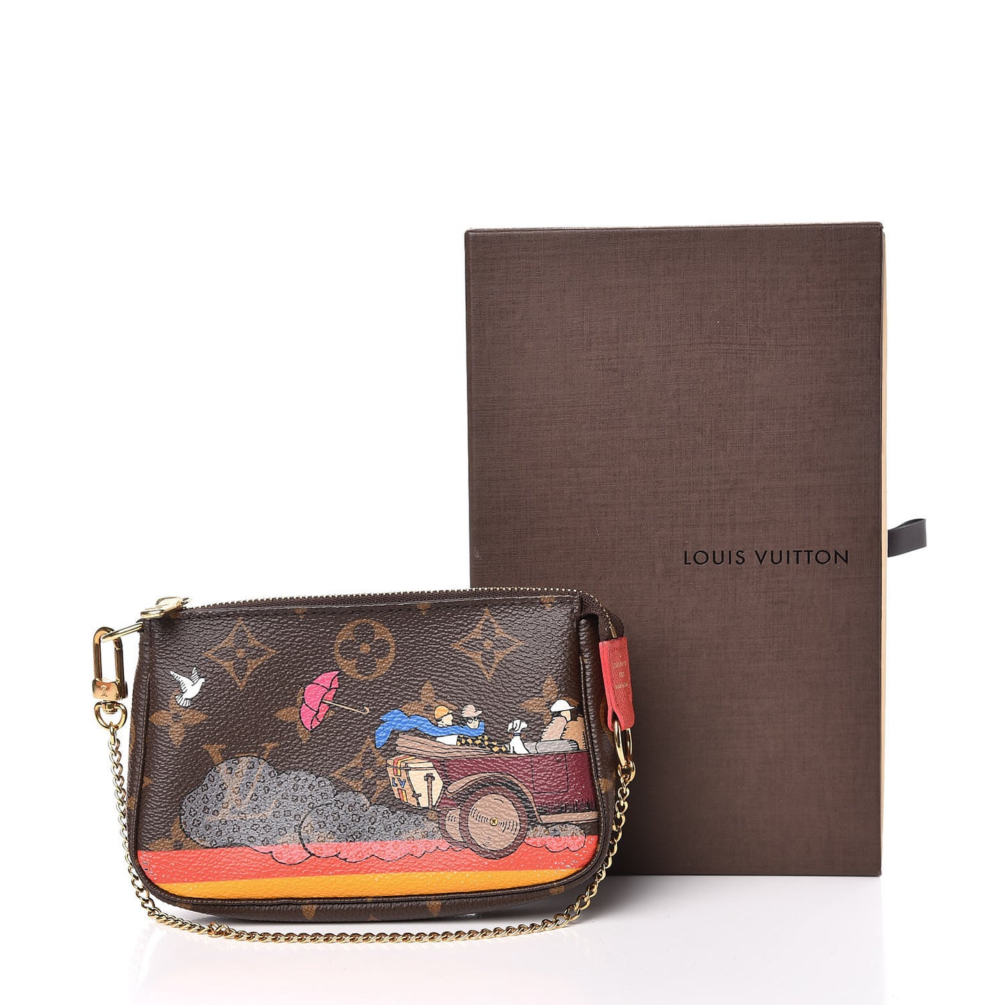 Monogram 2015 Christmas Animation Mini Pochette Accessories