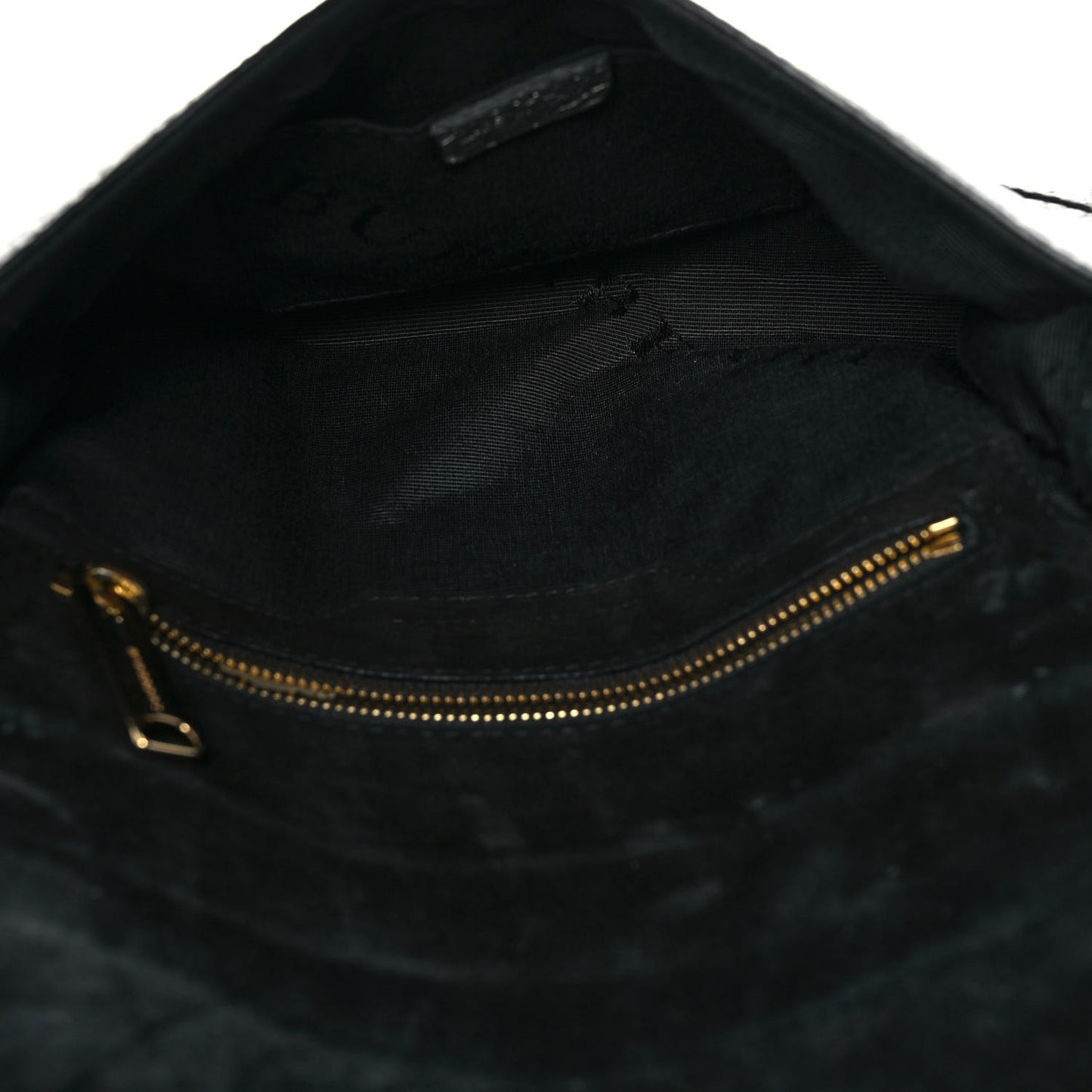 Metallic Grainy Calfskin Heritage Grain Crossbody Bag Silver
