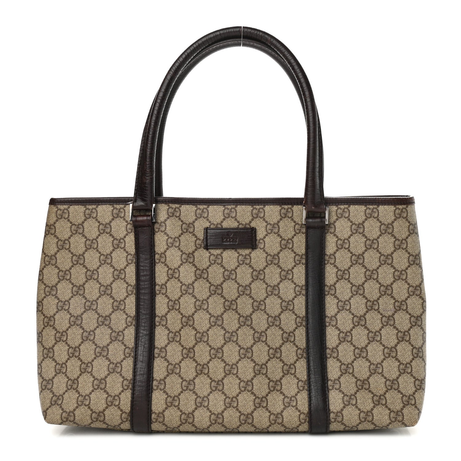 Gucci GG Plus Monogram Medium Joy Tote Dark Brown 1 of 11