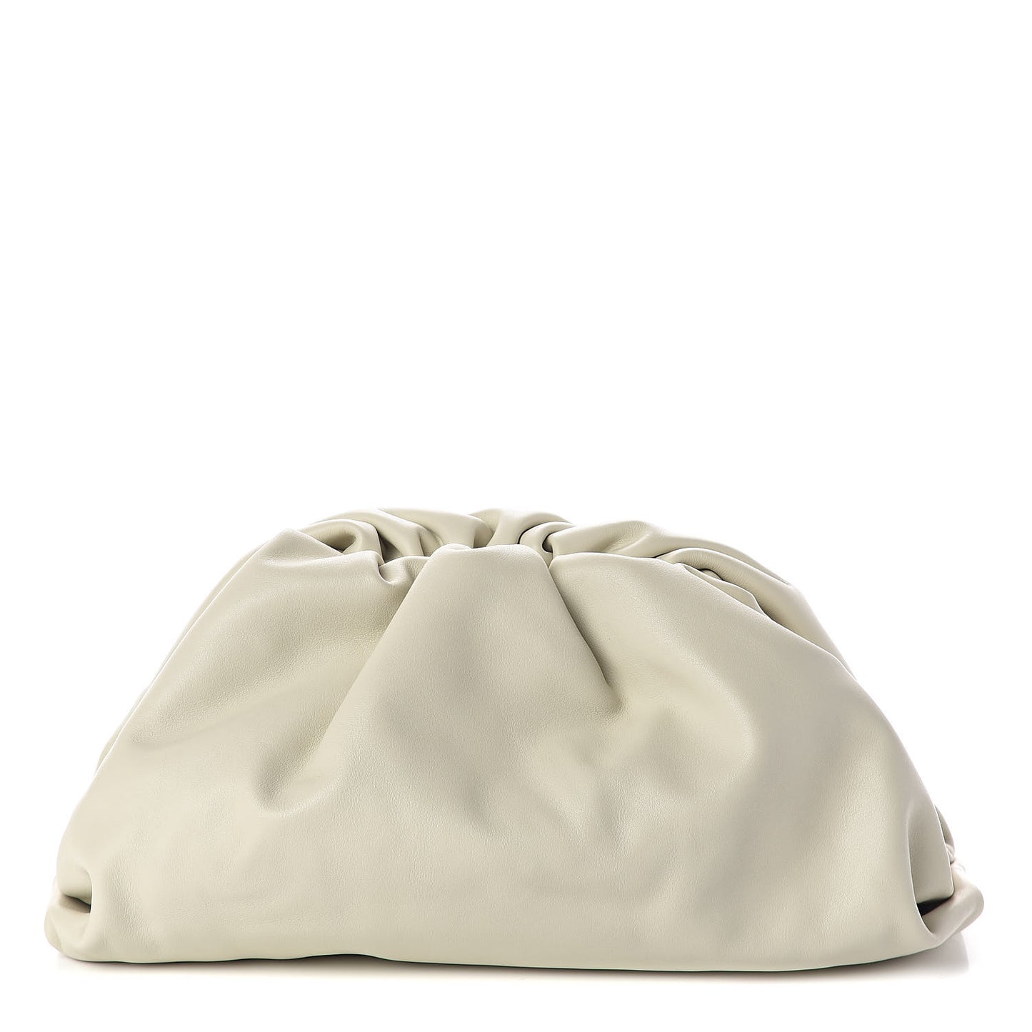 Smooth Butter Calf The Pouch Oversized Clutch Mist