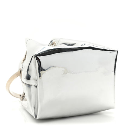 Jimmy Choo Metallic Patent Bon Bon Bag Silver 4 of 9