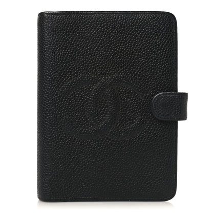 Chanel Caviar Timeless CC Ring Agenda Planner Black 1 of 14