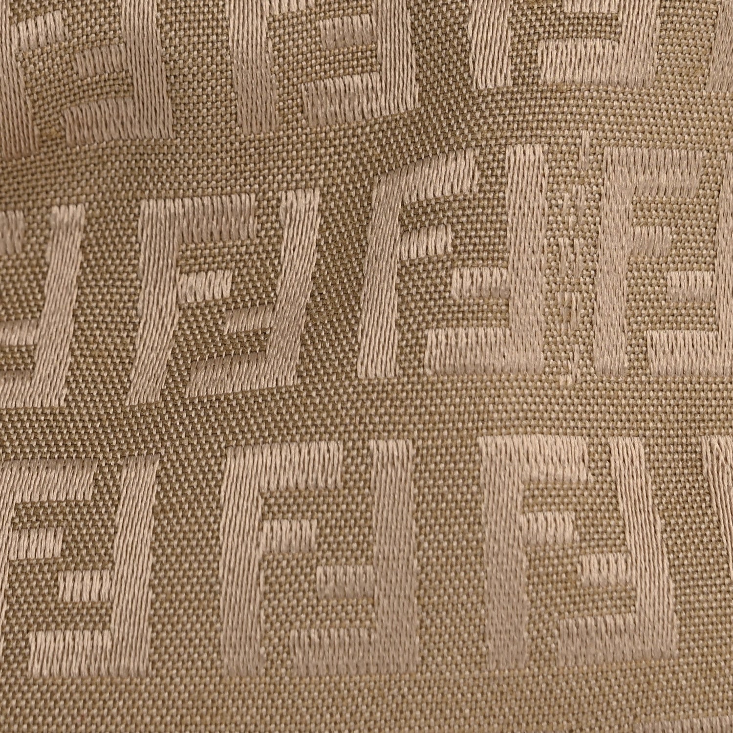 Fendi Zucchino Mini Pochette Beige Naturale 8 of 10