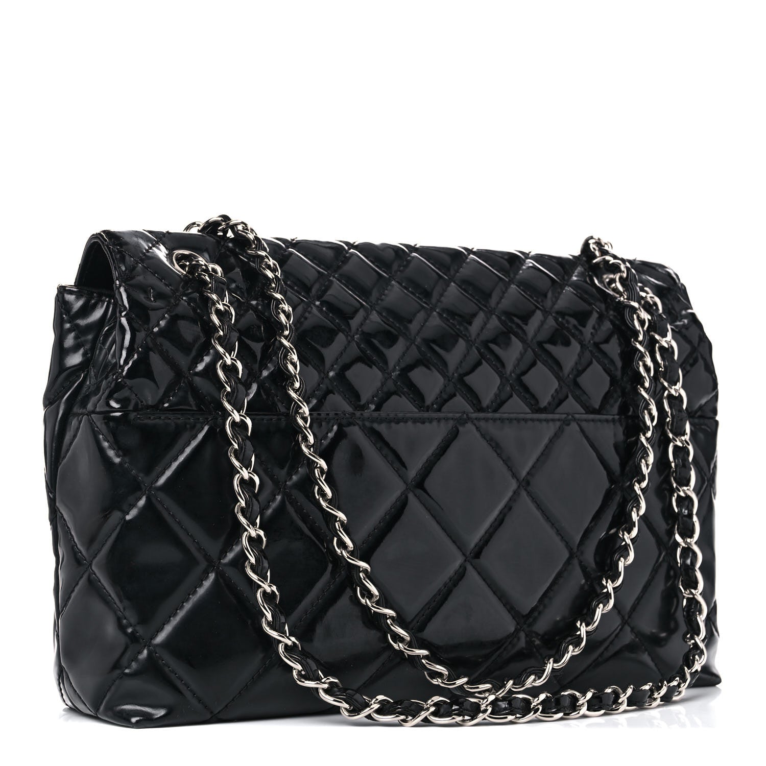 Chanel Vinyl Quilted In the Business Flap Bag Black 3 of 19