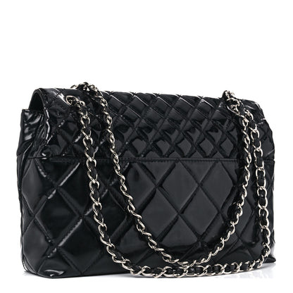 Chanel Vinyl Quilted In the Business Flap Bag Black 3 of 19