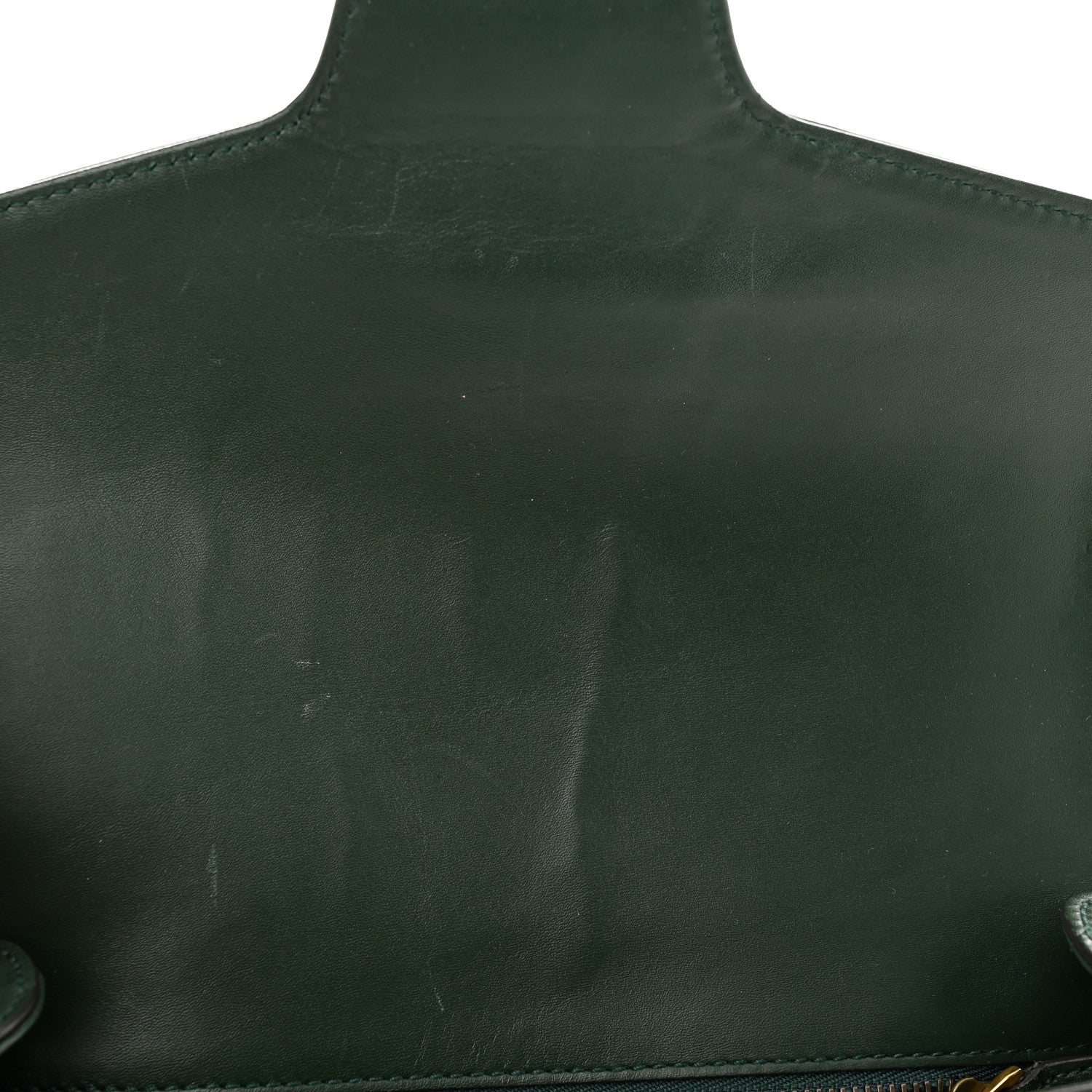 Gucci Calfskin Medium Lady Web Shoulder Bag Green 12 of 13